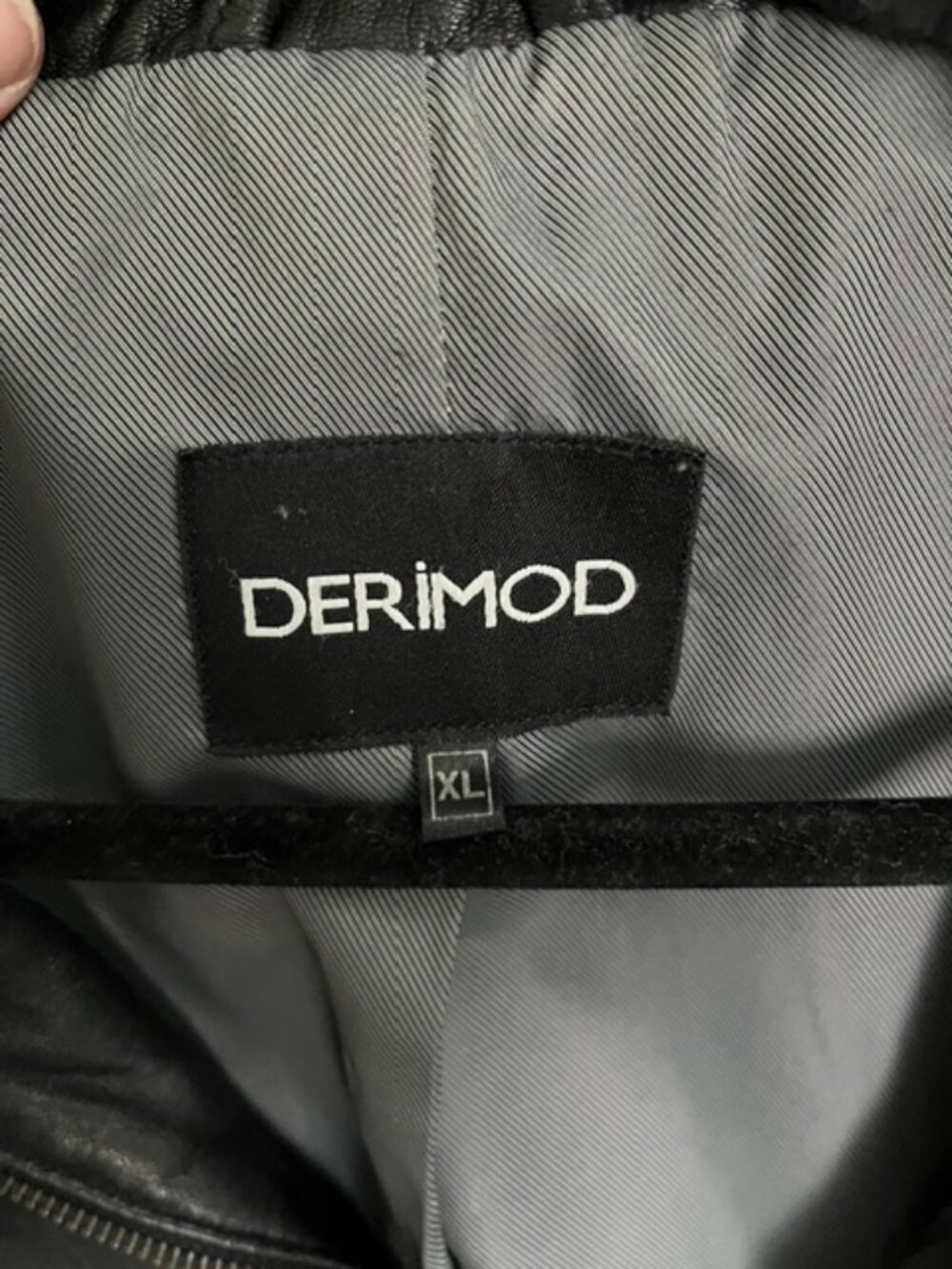 Derimod Leather Jacket XL - Picture 2 of 7